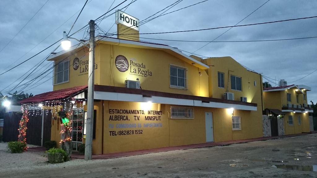 Hotel Posada La Regia Champoton Bagian luar foto